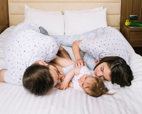 young-couple-with-baby-morning